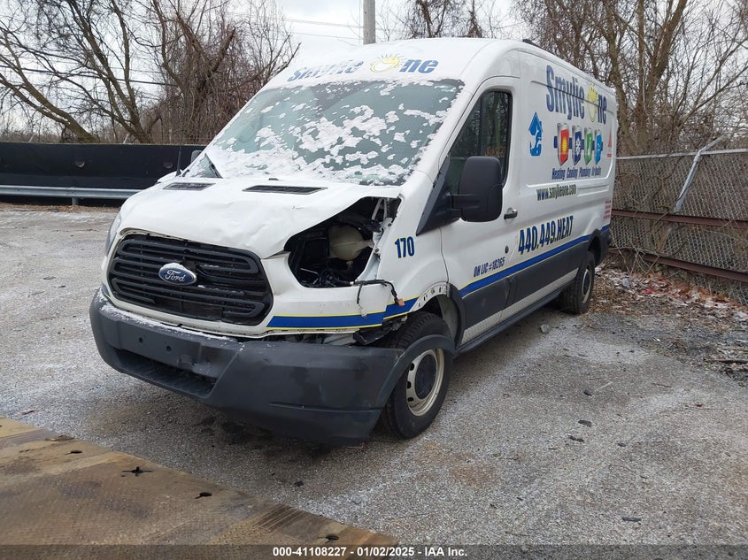 Vin: 1ftyr2cm9kkb64020, lot: 41598352, ford transit-250 20192