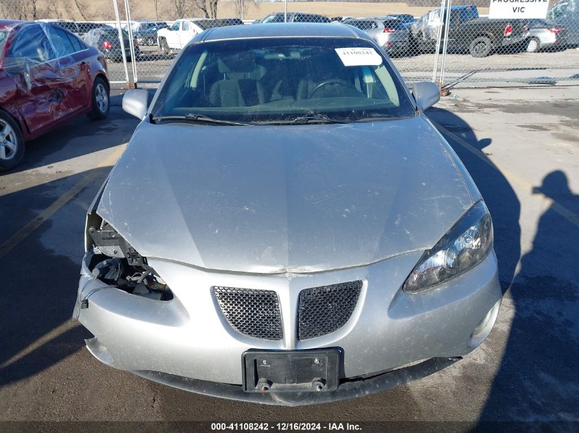 2008 Pontiac Grand Prix VIN: 2G2WP55238110390 Lot: 41108242