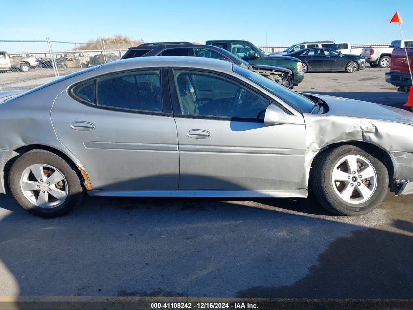 2008 Pontiac Grand Prix VIN: 2G2WP55238110390 Lot: 41108242