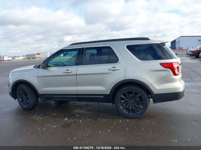 2017 Ford Explorer Xlt VIN: 1FM5K7DH8HGE22766 Lot: 41108279