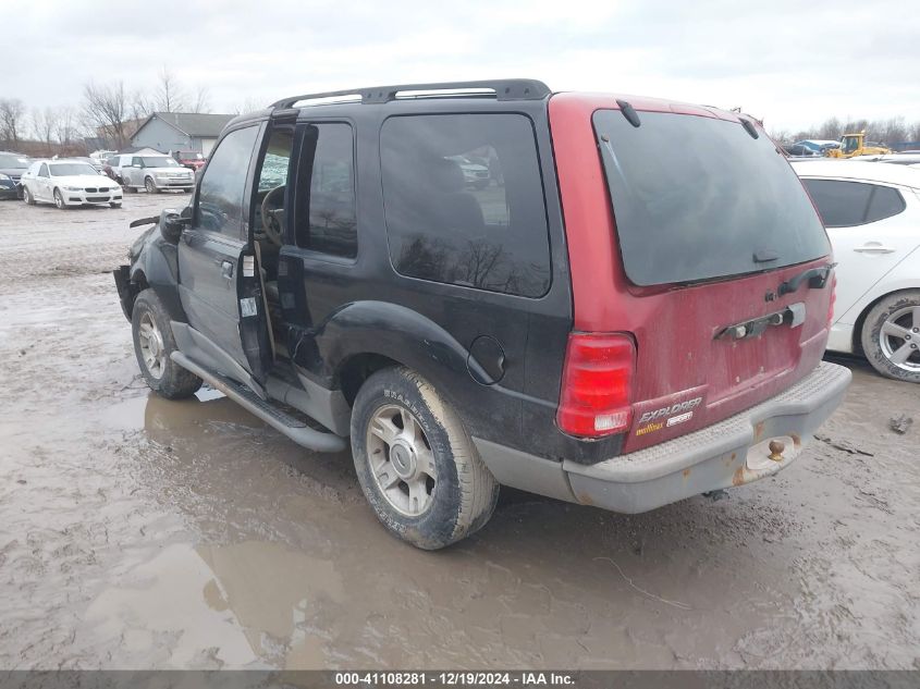 2003 Ford Explorer Sport Xls/Xlt VIN: 1FMYU60E33UB73512 Lot: 41108281