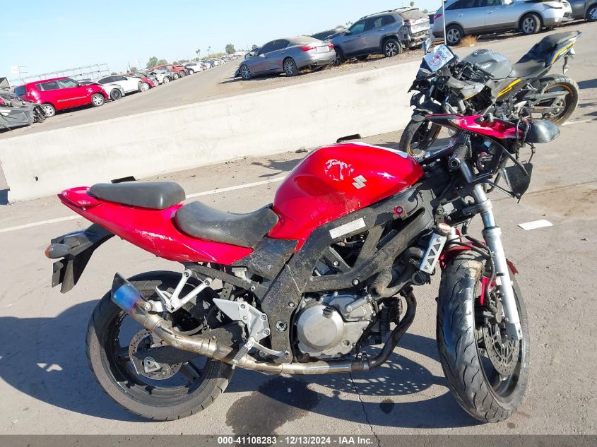 2006 Suzuki Sv650 VIN: JS1VP53AX62100374 Lot: 41108283