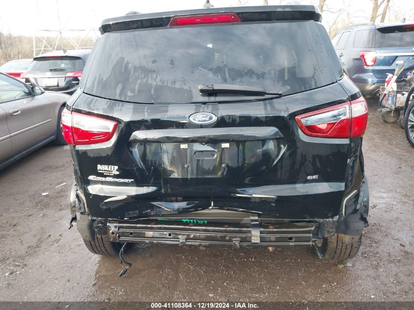 2021 Ford Ecosport Se VIN: MAJ3S2GE9MC426235 Lot: 41108364