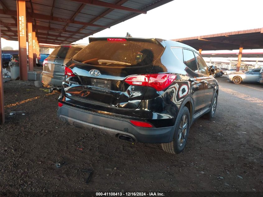 VIN 5XYZTDLB2GG360796 2016 Hyundai Santa Fe, Sport... no.4