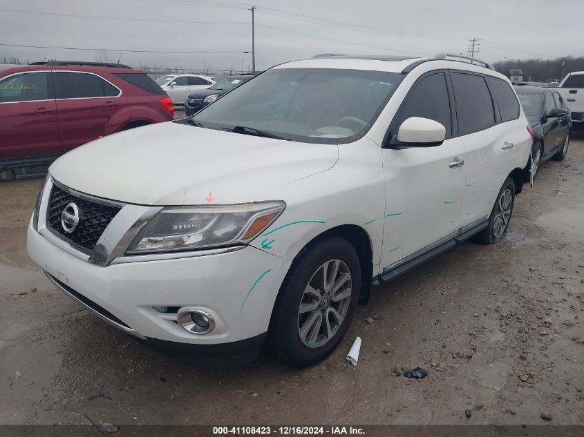 VIN 5N1AR2MN8EC703388 2014 Nissan Pathfinder, SL no.2