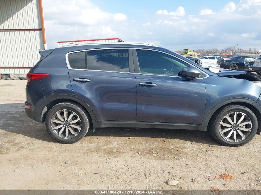 2017 Kia Sportage Ex VIN: KNDPN3AC3H7271681 Lot: 41108428