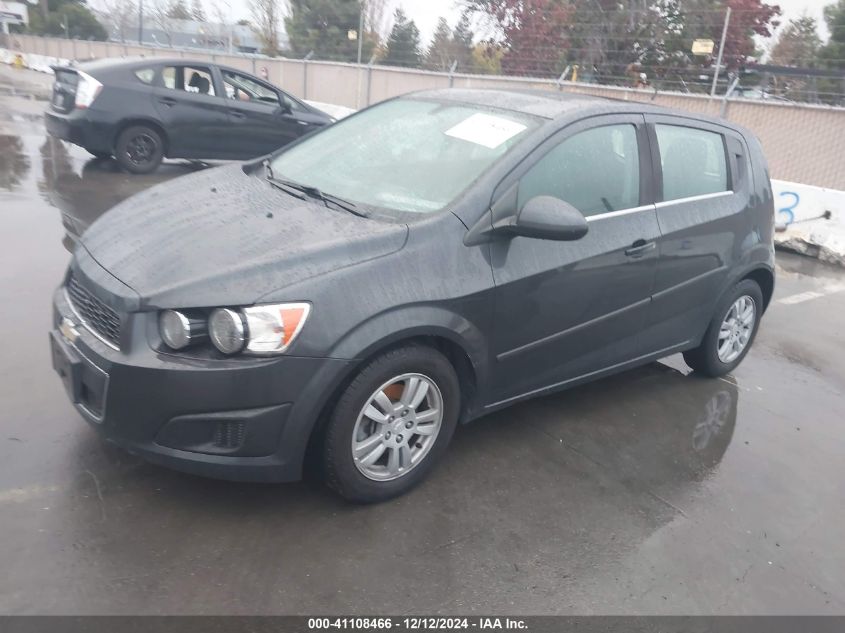 VIN 1G1JC6SBXE4154947 2014 CHEVROLET SONIC no.2