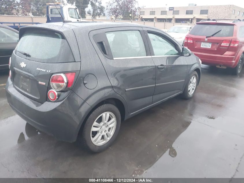 VIN 1G1JC6SBXE4154947 2014 CHEVROLET SONIC no.4