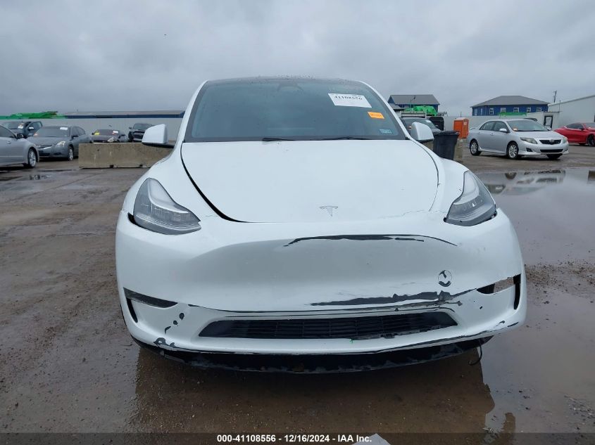 2023 Tesla Model Y Awd/Long Range Dual Motor All-Wheel Drive VIN: 7SAYGDEE6PA095394 Lot: 41108556