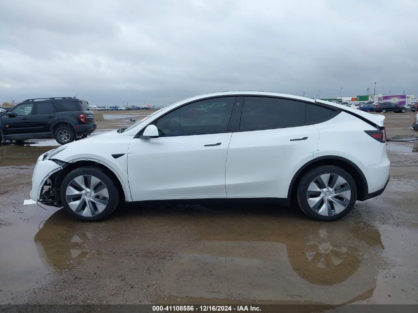 2023 Tesla Model Y Awd/Long Range Dual Motor All-Wheel Drive VIN: 7SAYGDEE6PA095394 Lot: 41108556