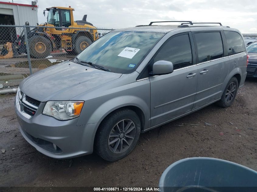 VIN 2C4RDGCG2HR617222 2017 Dodge Grand Caravan, Sxt no.2