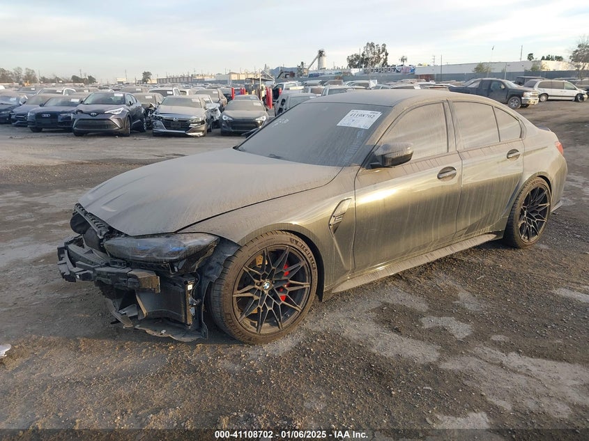 Vin: wbs33ay05mfk88365, lot: 41598827, bmw m3 competition 20212