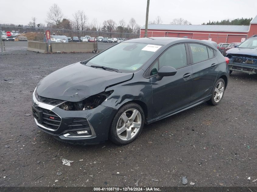 VIN 3G1BF6SM1KS589476 2019 Chevrolet Cruze, Premier no.2