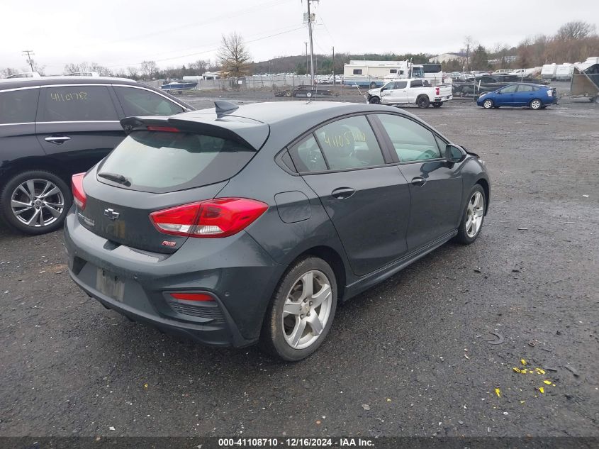 VIN 3G1BF6SM1KS589476 2019 Chevrolet Cruze, Premier no.4