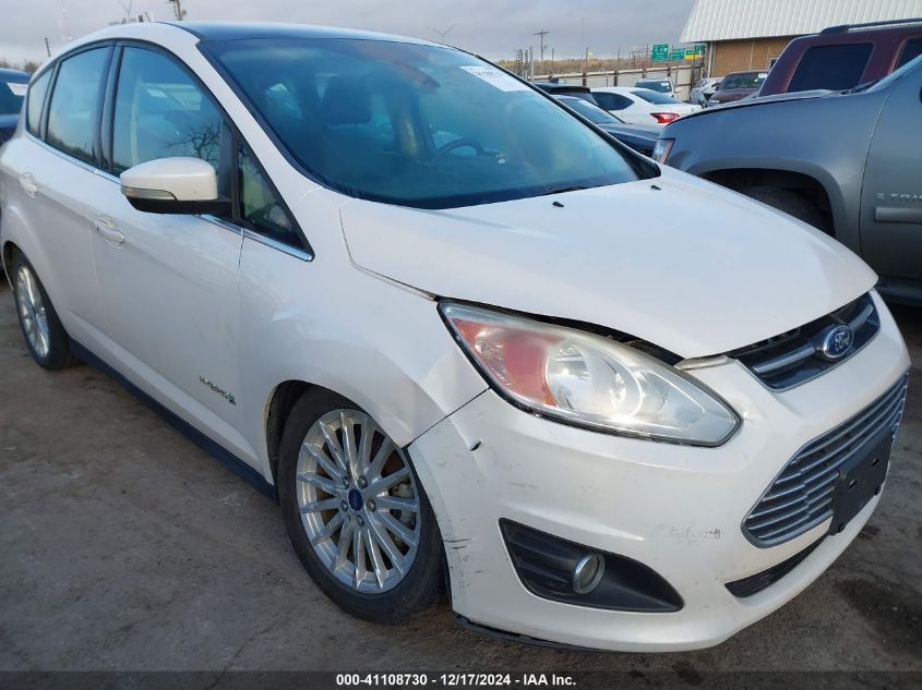 2016 Ford C-Max Hybrid Sel VIN: 1FADP5BU3GL112896 Lot: 41108730