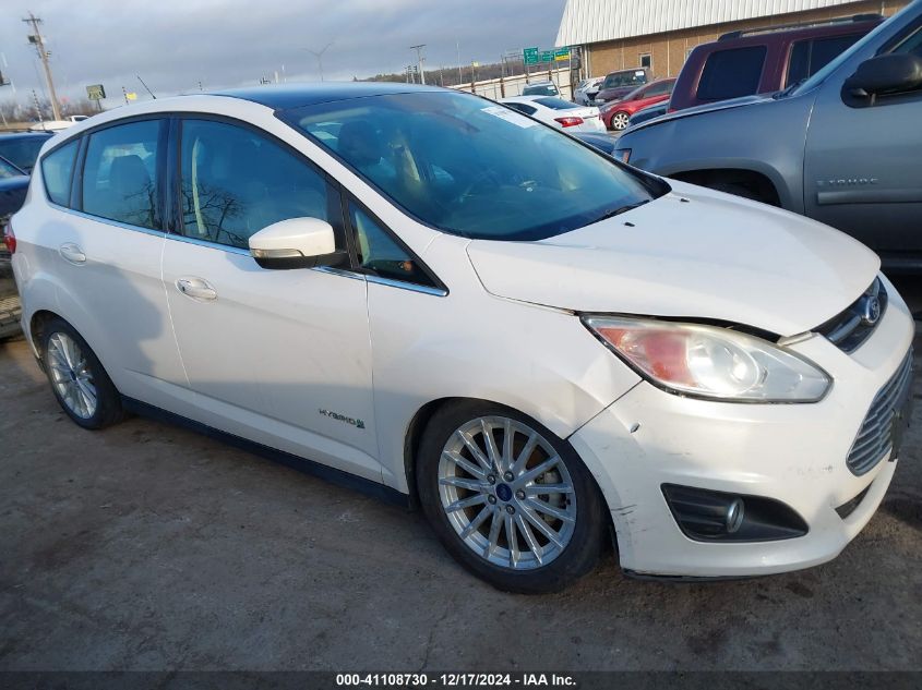 2016 Ford C-Max Hybrid Sel VIN: 1FADP5BU3GL112896 Lot: 41108730