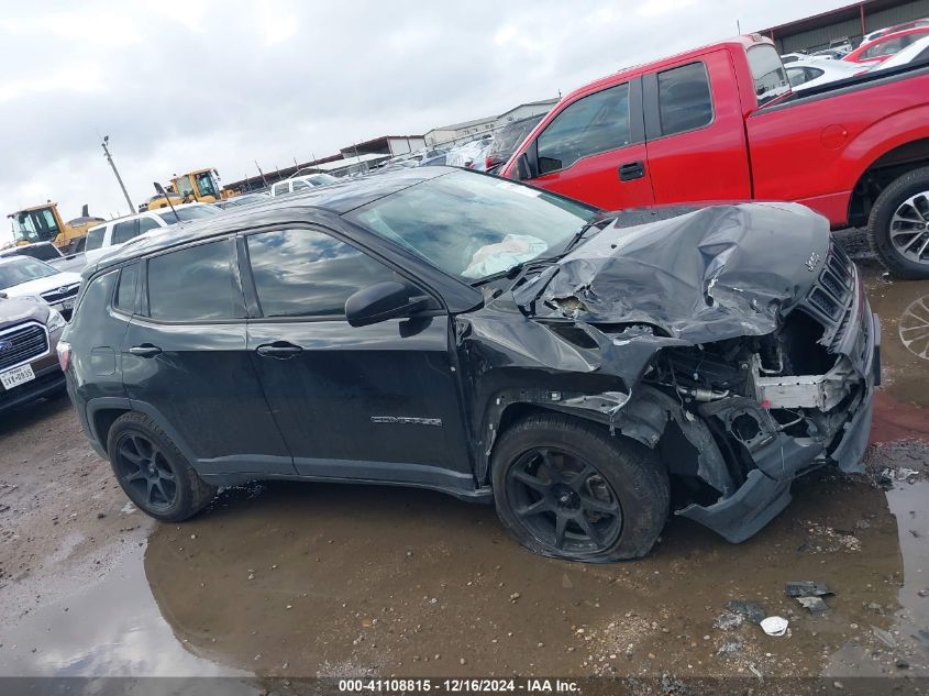 VIN 3C4NJCAB7JT335314 2018 Jeep Compass, Sport Fwd no.14