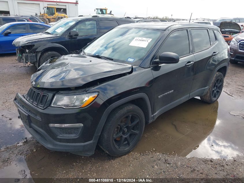 VIN 3C4NJCAB7JT335314 2018 Jeep Compass, Sport Fwd no.2