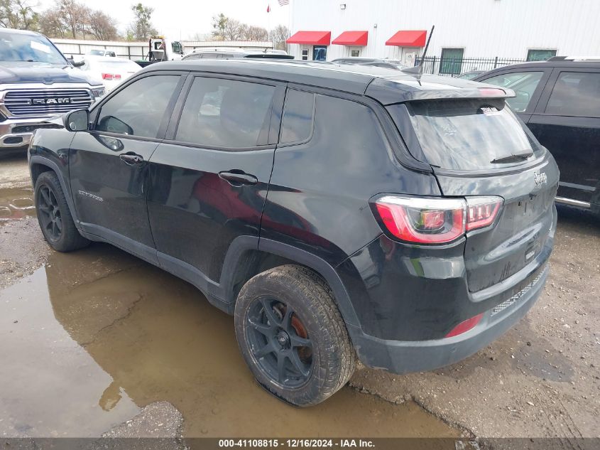 VIN 3C4NJCAB7JT335314 2018 Jeep Compass, Sport Fwd no.3