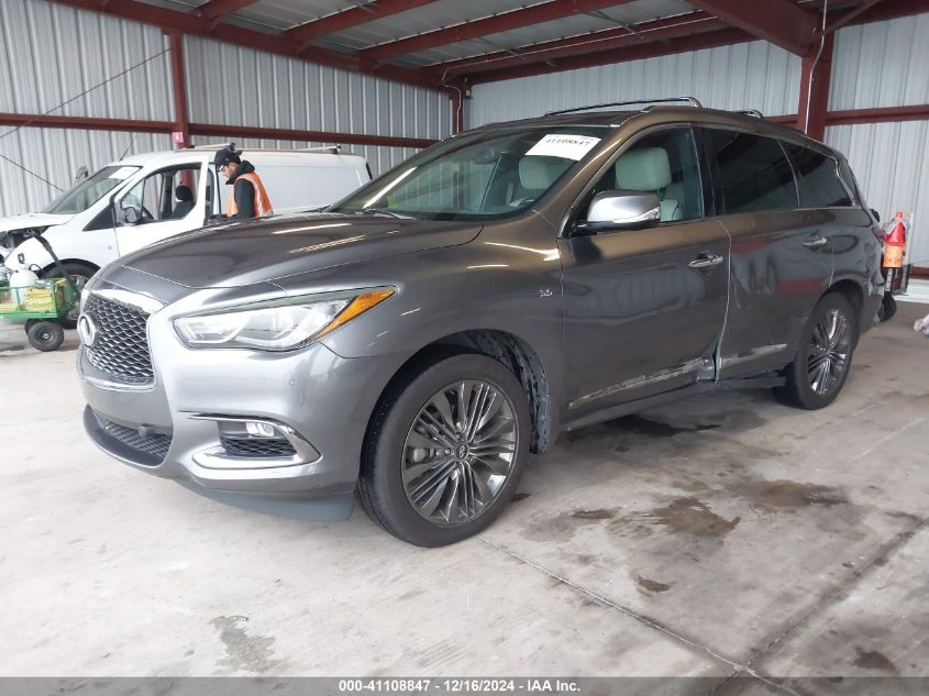 VIN 5N1DL0MMXKC553015 2019 INFINITI QX60 no.2