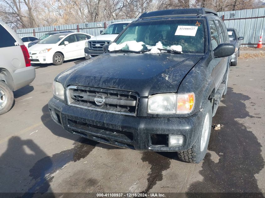 2002 Nissan Pathfinder Se VIN: JN8DR09Y72W739578 Lot: 41108937