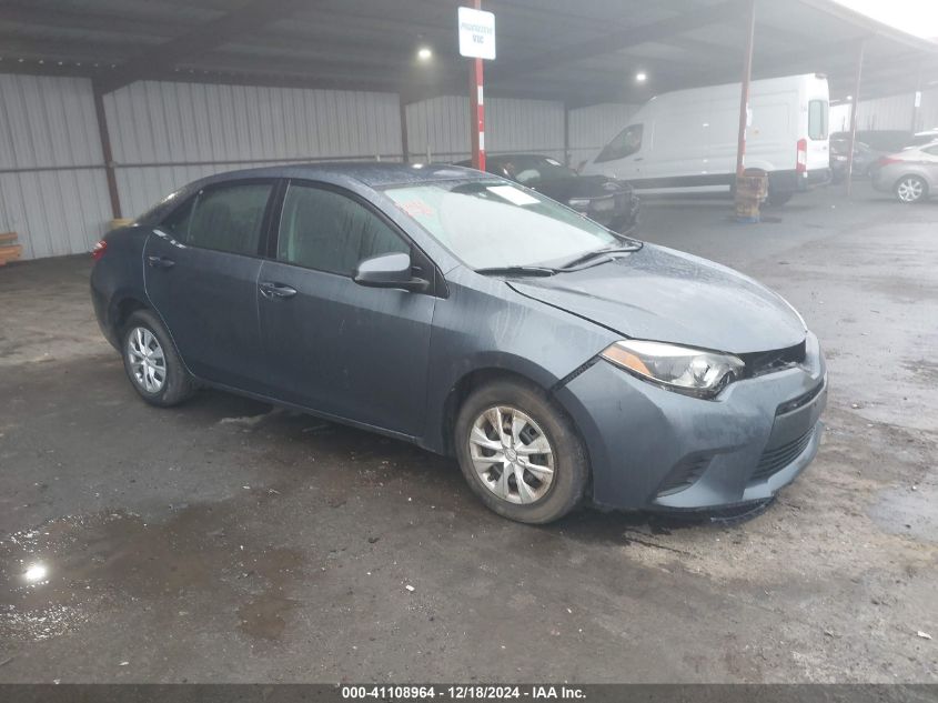 VIN 2T1BURHE0FC476278 2015 Toyota Corolla, L no.1