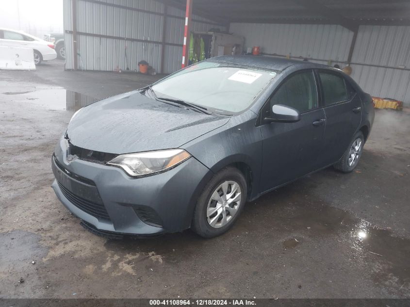 VIN 2T1BURHE0FC476278 2015 Toyota Corolla, L no.2