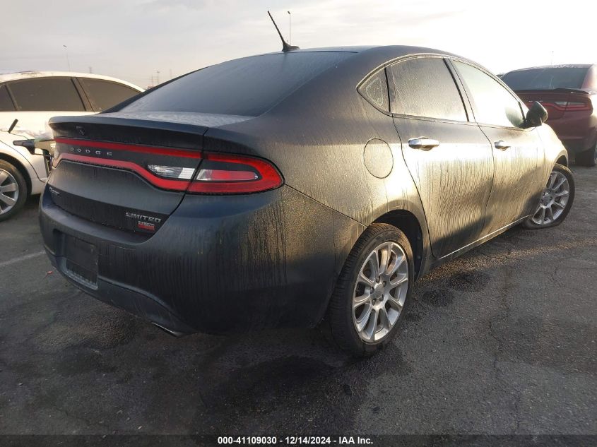 VIN 1C3CDFCH7DD143486 2013 Dodge Dart, Limited no.4