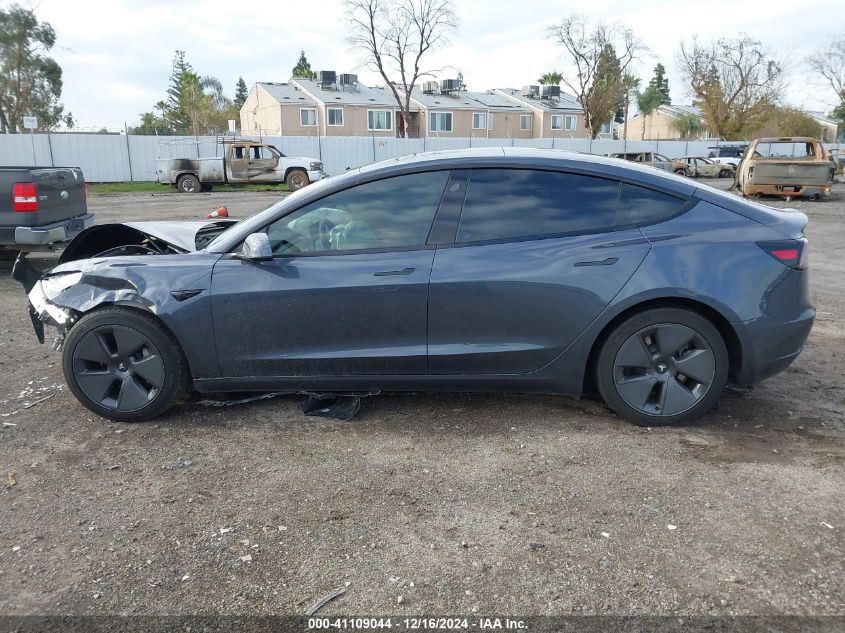 2022 Tesla Model 3 Rear-Wheel Drive VIN: 5YJ3E1EA4NF374433 Lot: 41109044