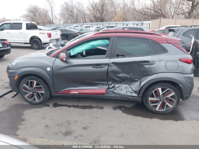 2019 Hyundai Kona Iron Man VIN: KM8K53A57KU314600 Lot: 41109096