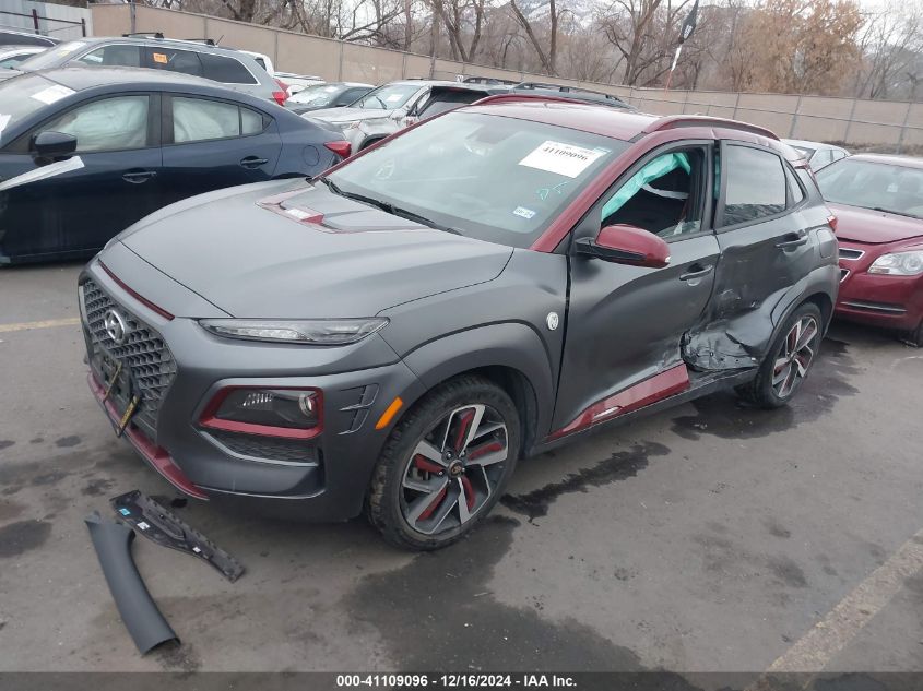 2019 Hyundai Kona Iron Man VIN: KM8K53A57KU314600 Lot: 41109096