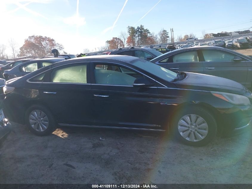 VIN KMHE24L11GA013478 2016 Hyundai Sonata, Hybrid SE no.13