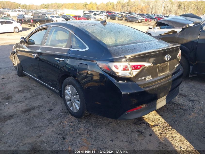 VIN KMHE24L11GA013478 2016 Hyundai Sonata, Hybrid SE no.3