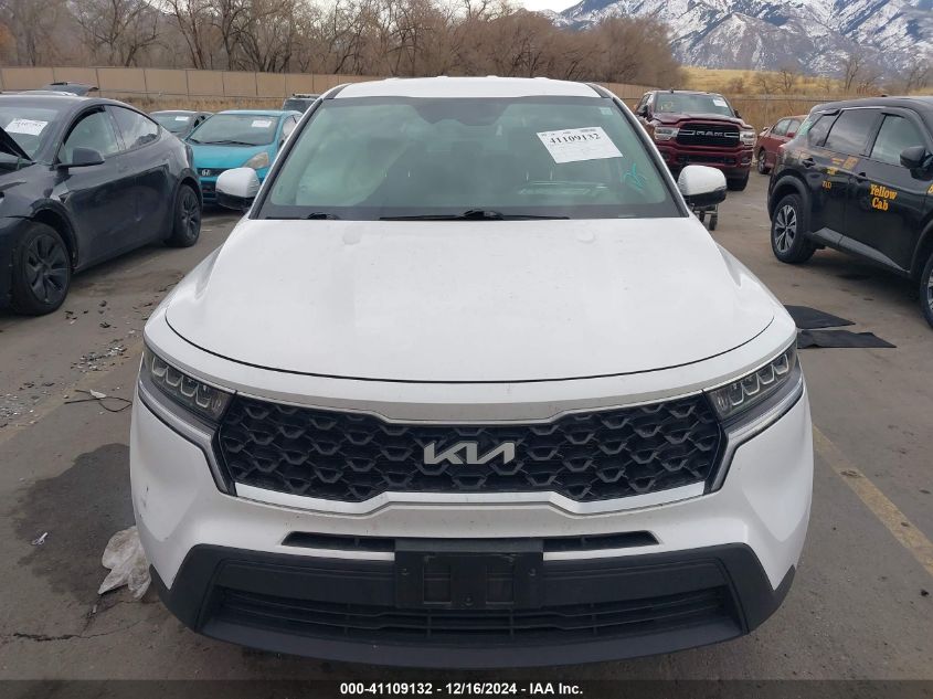 2022 KIA SORENTO LX - 5XYRGDLC3N0724050