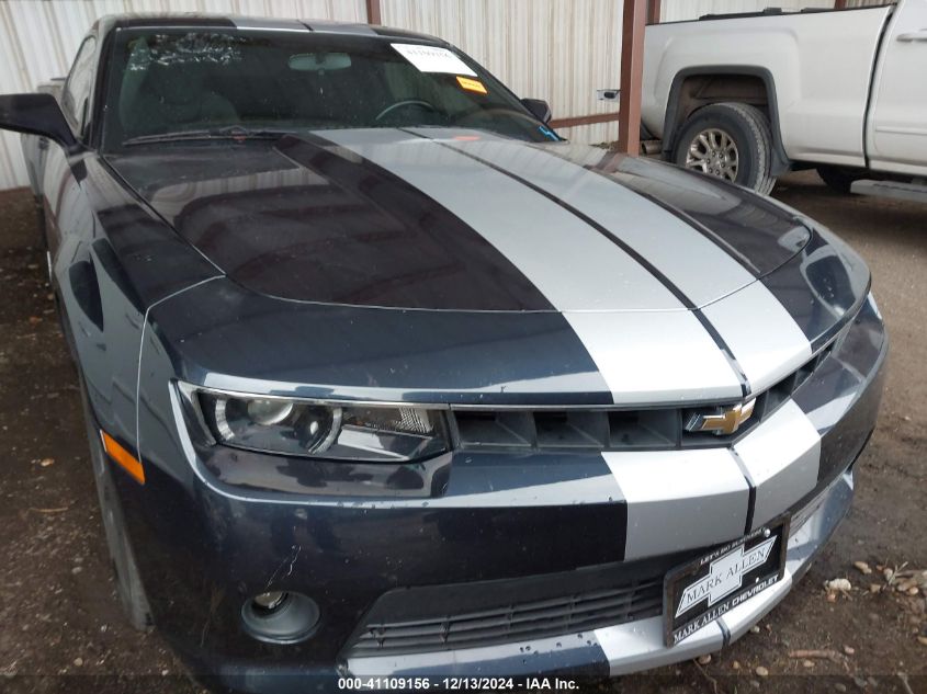 2014 Chevrolet Camaro 1Lt VIN: 2G1FB1E39E9257483 Lot: 41109156