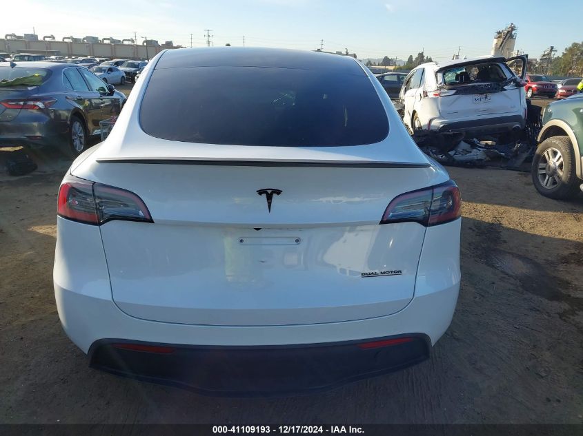 2023 Tesla Model Y Performance Dual Motor All-Wheel Drive VIN: 7SAYGDEF1PF838488 Lot: 41109193