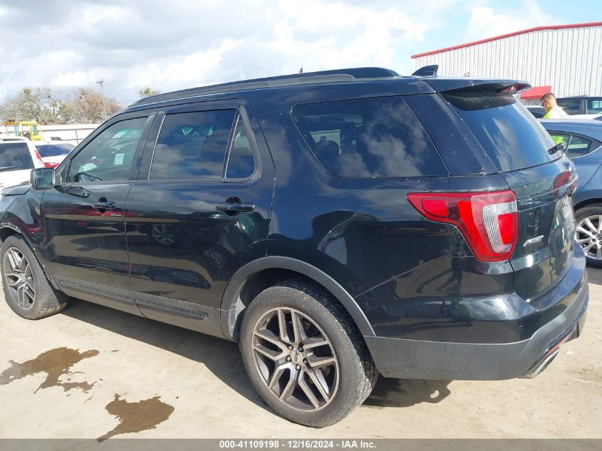 2016 Ford Explorer Sport VIN: 1FM5K8GT2GGC89636 Lot: 41109198