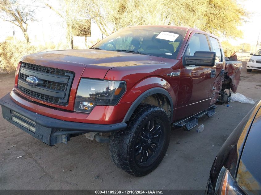 VIN 1FTEW1CM3EKD29098 2014 Ford F-150, Stx no.2