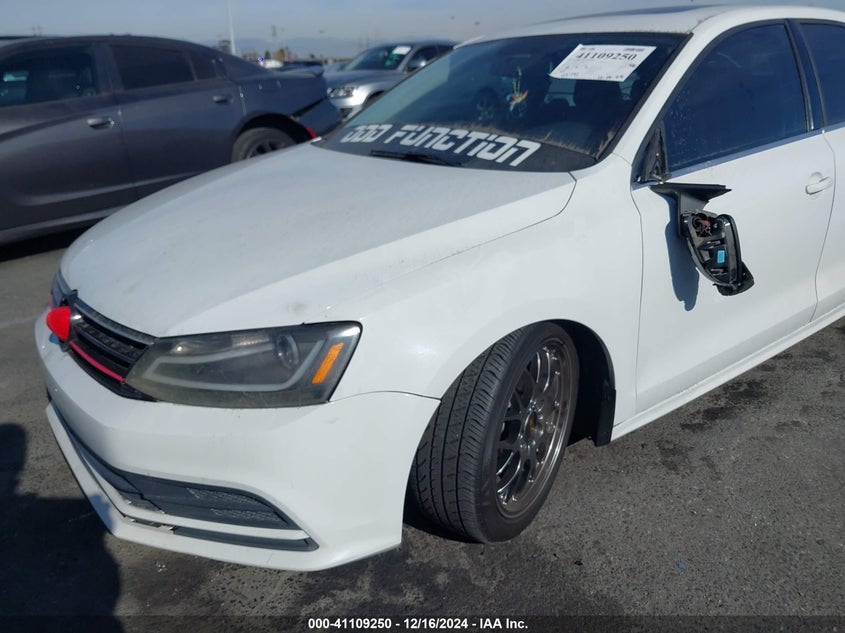 2017 VOLKSWAGEN JETTA VIN: 3VWDB7AJ1HM398143