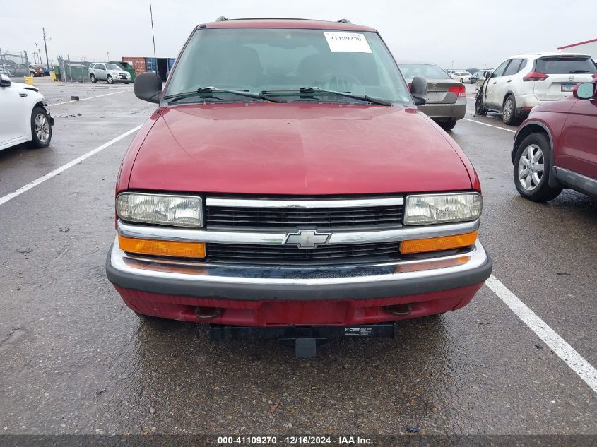 1998 Chevrolet Blazer VIN: 1GNDT13W1W2157524 Lot: 41109270