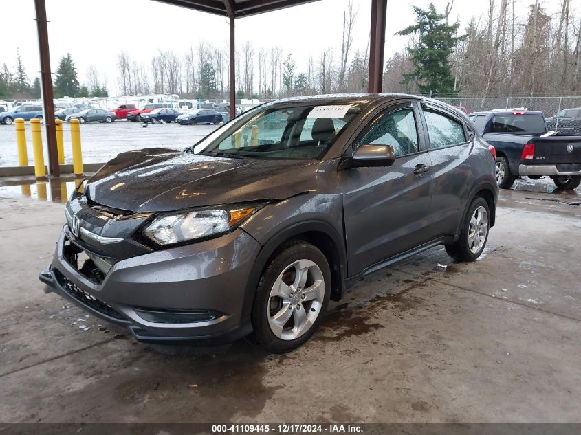 VIN 3CZRU6H3XGM717908 2016 HONDA HR-V no.2