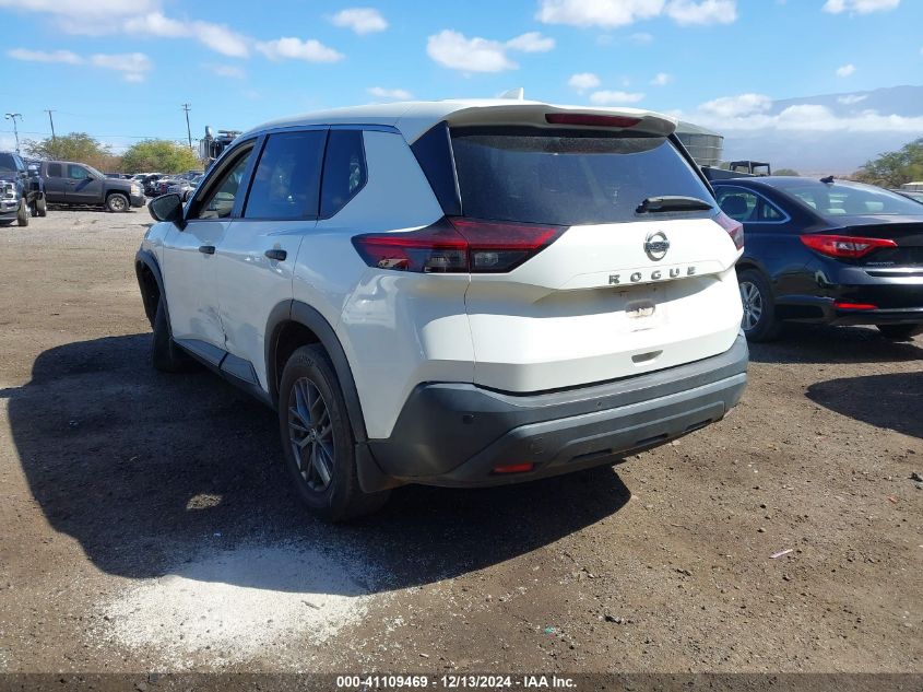 VIN 5N1AT3AA1MC765559 2021 Nissan Rogue, S Fwd no.3