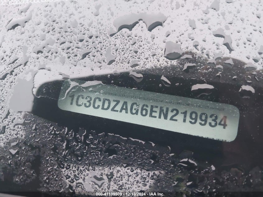 2014 DODGE AVENGER SE - 1C3CDZAG6EN219934