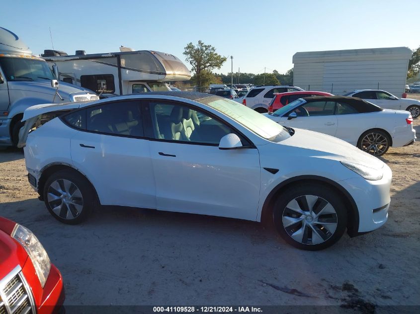 2021 TESLA MODEL Y LONG RANGE DUAL MOTOR ALL-WHEEL DRIVE - 5YJYGDEE4MF259589