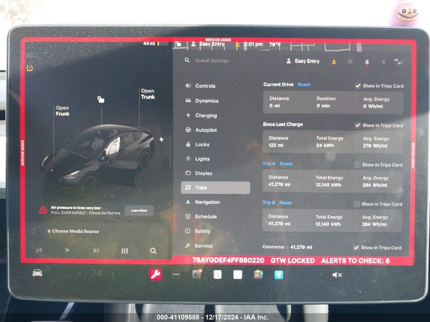 2023 TESLA MODEL Y - 7SAYGDEF4PF880220