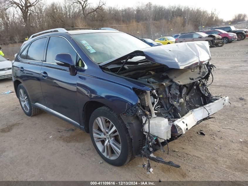 VIN 2T2ZK1BA8FC204360 2015 LEXUS RX 350 no.1