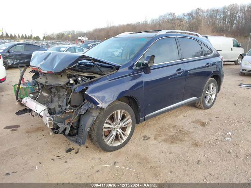 VIN 2T2ZK1BA8FC204360 2015 LEXUS RX 350 no.2