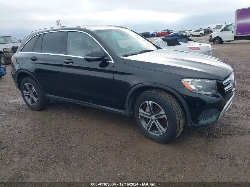 2016 MERCEDES-BENZ GLC 300 - WDC0G4JB2GF032999