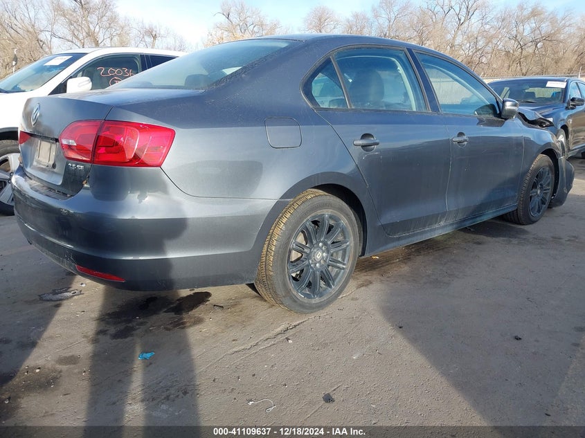 2011 VOLKSWAGEN JETTA VIN: 3VWDX7AJ4BM342075