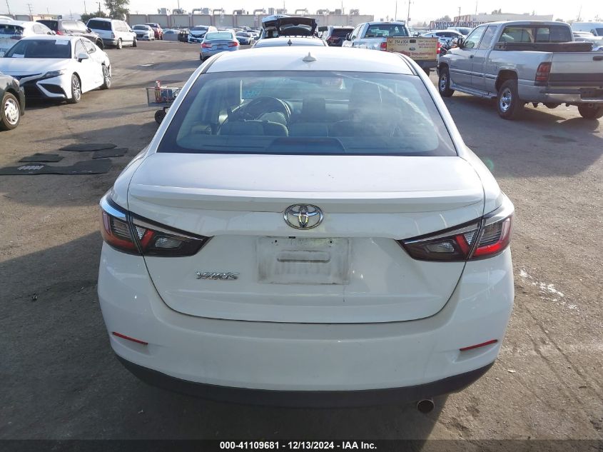 2019 Toyota Yaris Le VIN: 3MYDLBYV4KY518756 Lot: 41109681